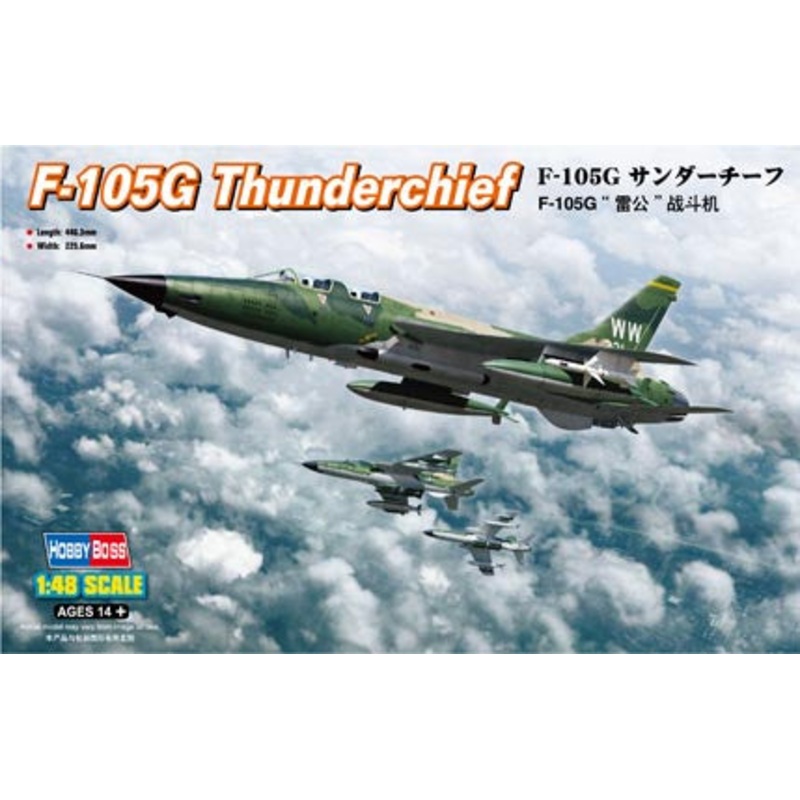 Hobby Boss - 1/48 F-105G "Thunderchief"