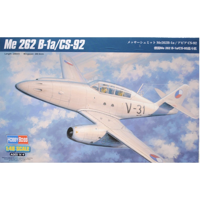 Hobby Boss - 1/48 ME 262 B-1A/CS-92 (80380)