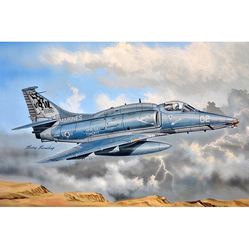 Hobby Boss - 1/72 A-4M Sky Hawk (87256)