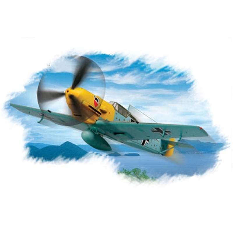 Hobby Boss - 1/72 Bf109E-3 Fighter (80253)