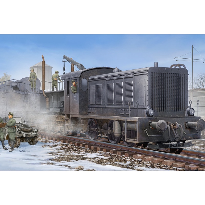 Hobby Boss - 1/72 German Wehrmachtslokomotive WR 360 C 14 (82913)