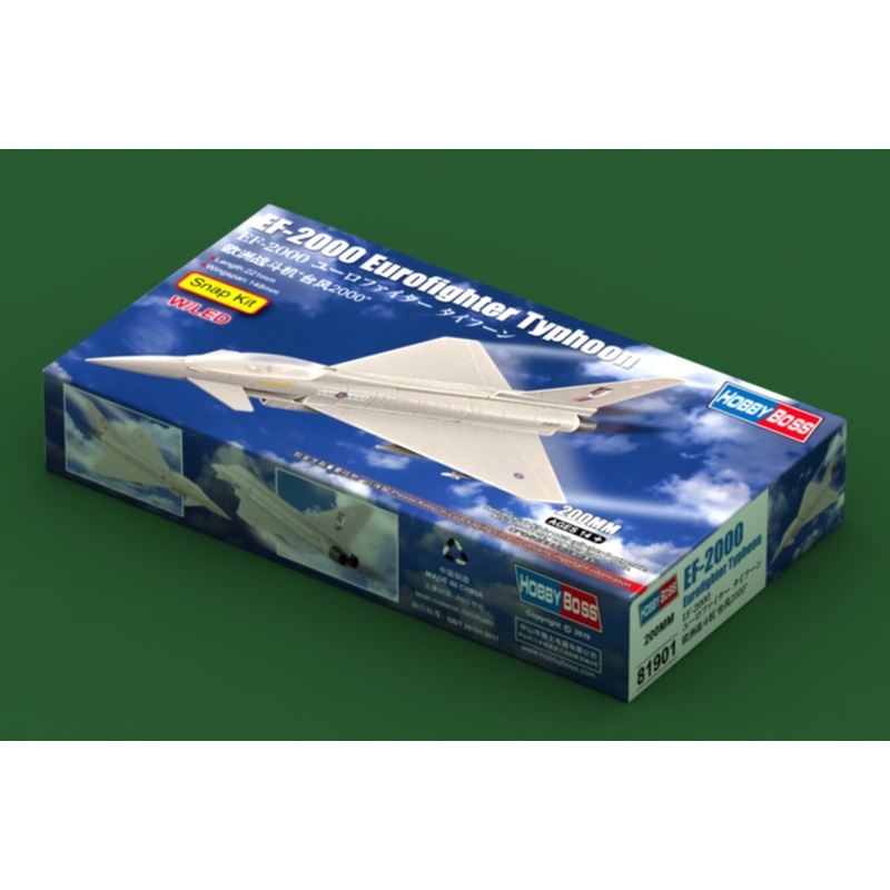Hobby Boss - EF-2000 Eurofighter Typhoon (Easy Assembly) (81901)