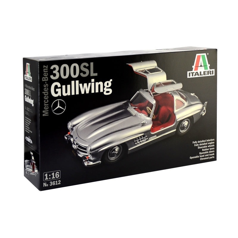 Italeri - 1/16 Mercedes-Benz 300SL Gullwing