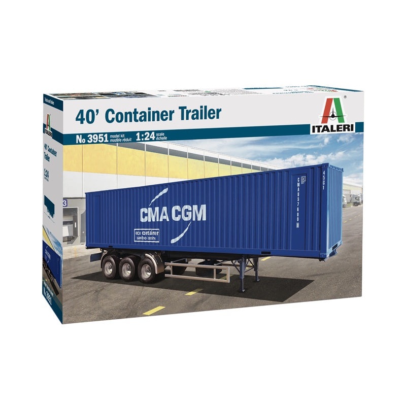 Italeri - 1/24 40' Container Trailer