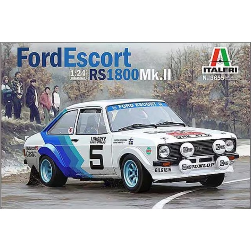 Italeri - 1/24 Ford Escort RS1800 Mk.II