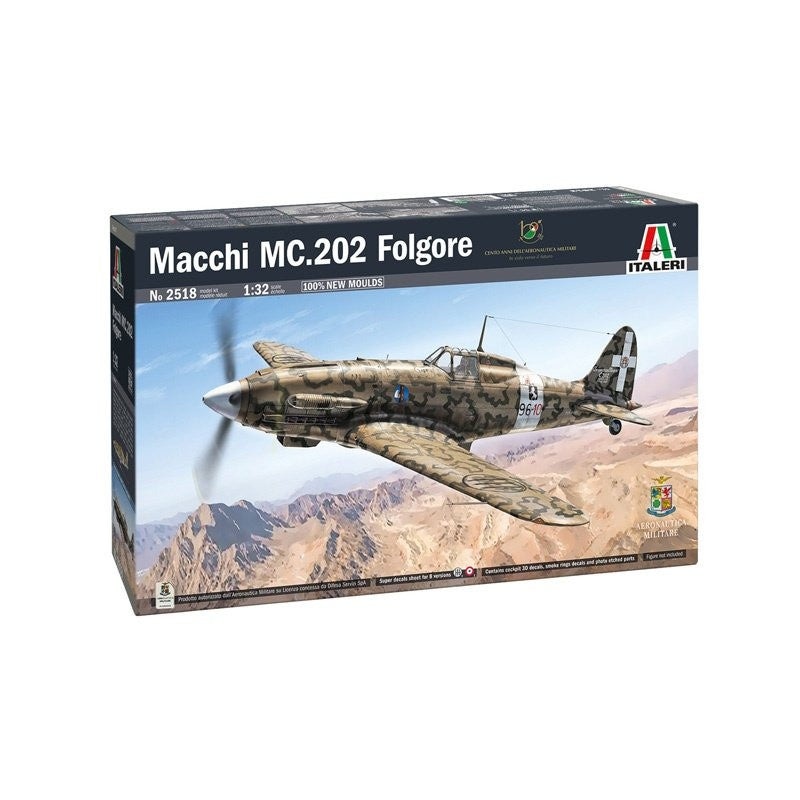 Italeri - 1/32 Macchi MC.202 Folgore w/ Photo Etched Parts