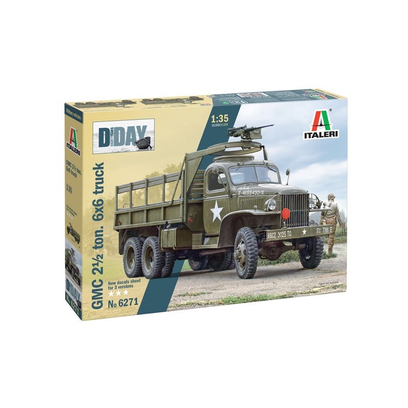 Italeri - 1/35 GMC 2 1/2 Ton. 6x6 Truck "D-Day 80 Anniversary"