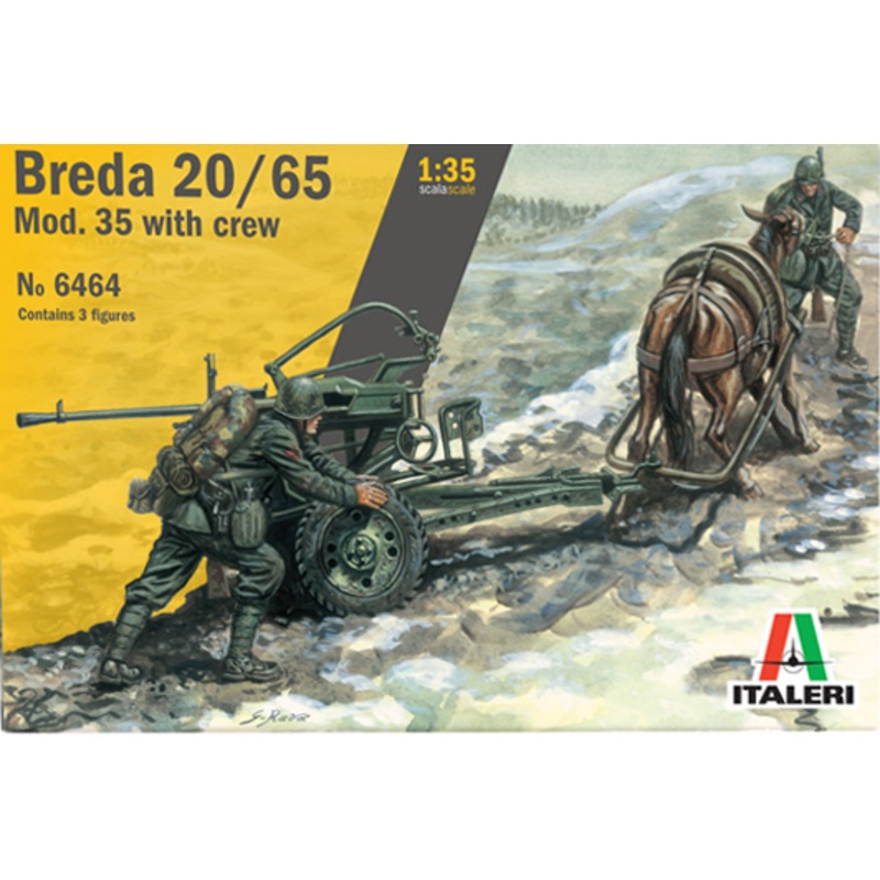 Italeri - 1/35 Horse Drawn Breda 20