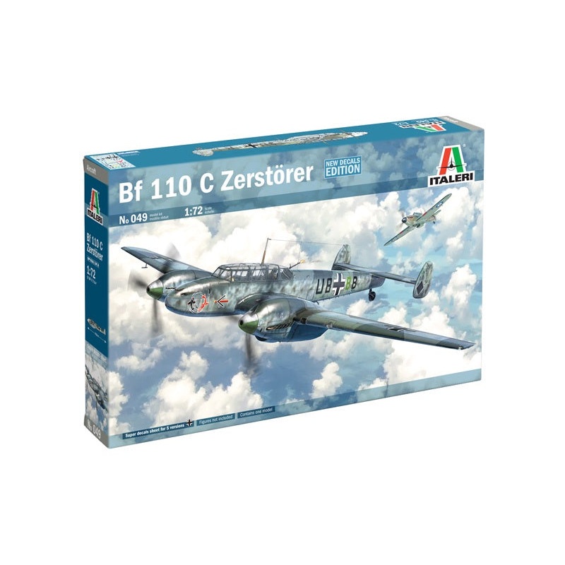 Italeri - 1/72 Bf-110 C Zerstorer