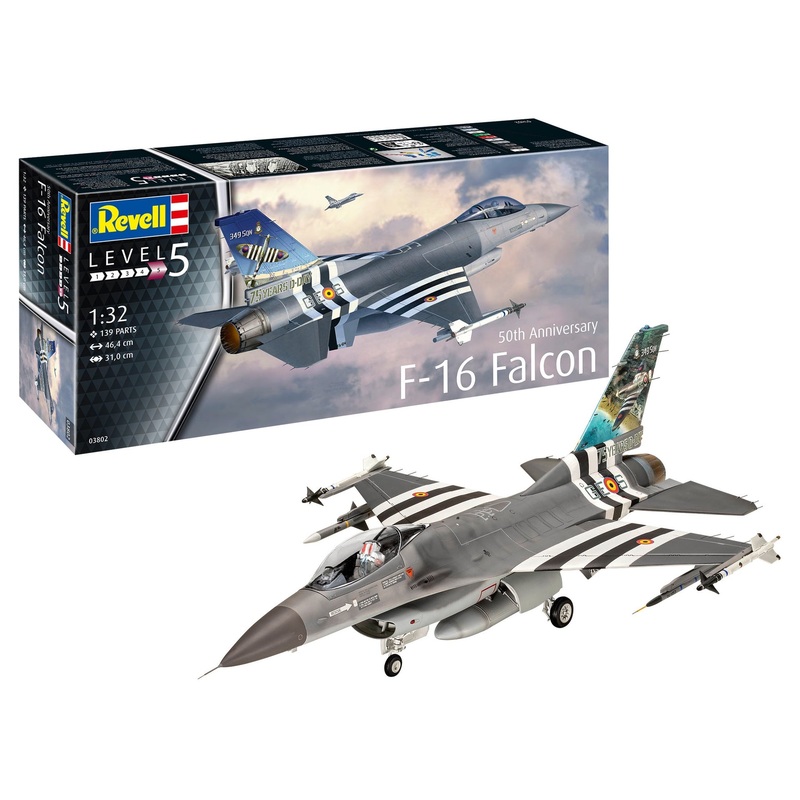 Revell - 1/32 F-16 Falcon 50th Anniversary Edition