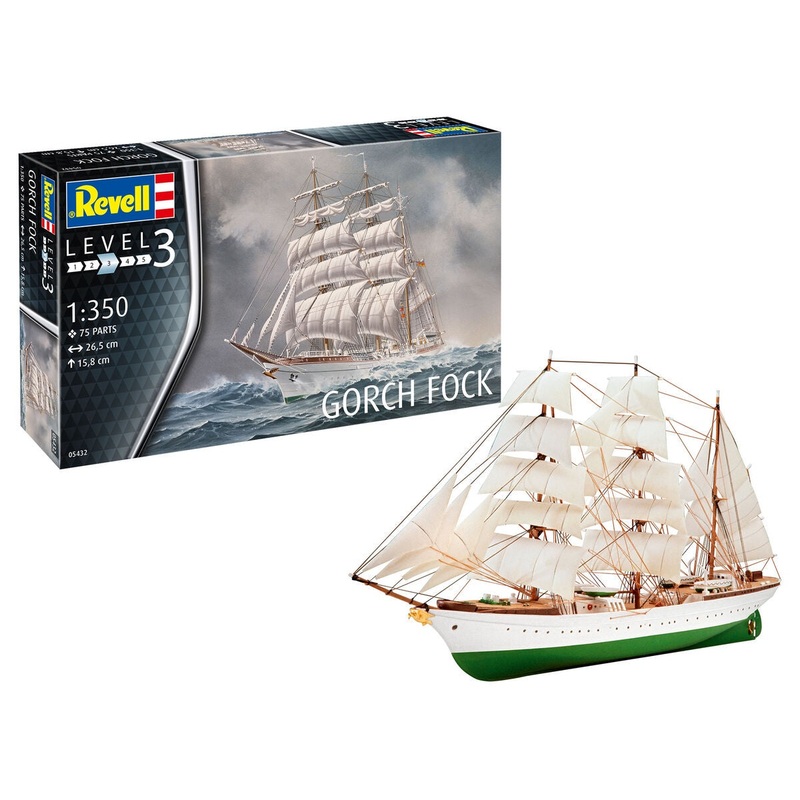 Revell - 1/350 Gorch Fock