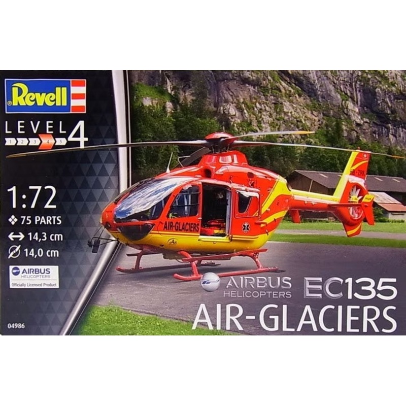 Revell - 1/72 Airbus Helicopters EC135 Air-Glaciers