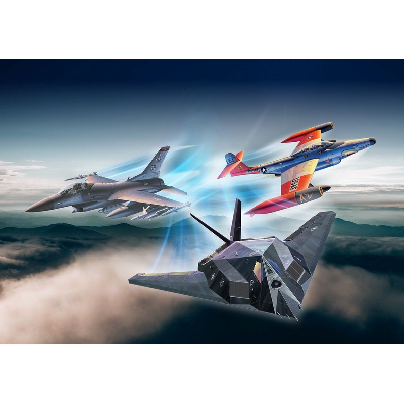 Revell - 1/72 US Air Force 75th Anniversary (Model set Incl. Paint)