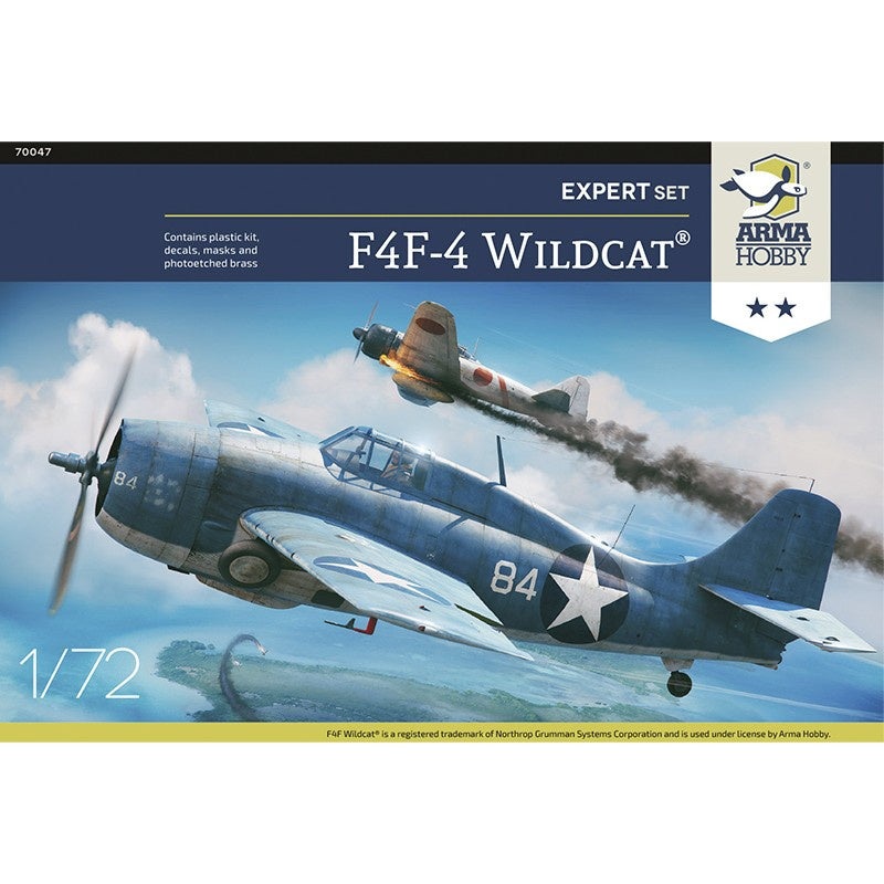 ARMA Hobby - 1/72 F4F-4 Wildcat Expert Set