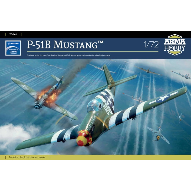 ARMA Hobby - 1/72 P-51B Mustang