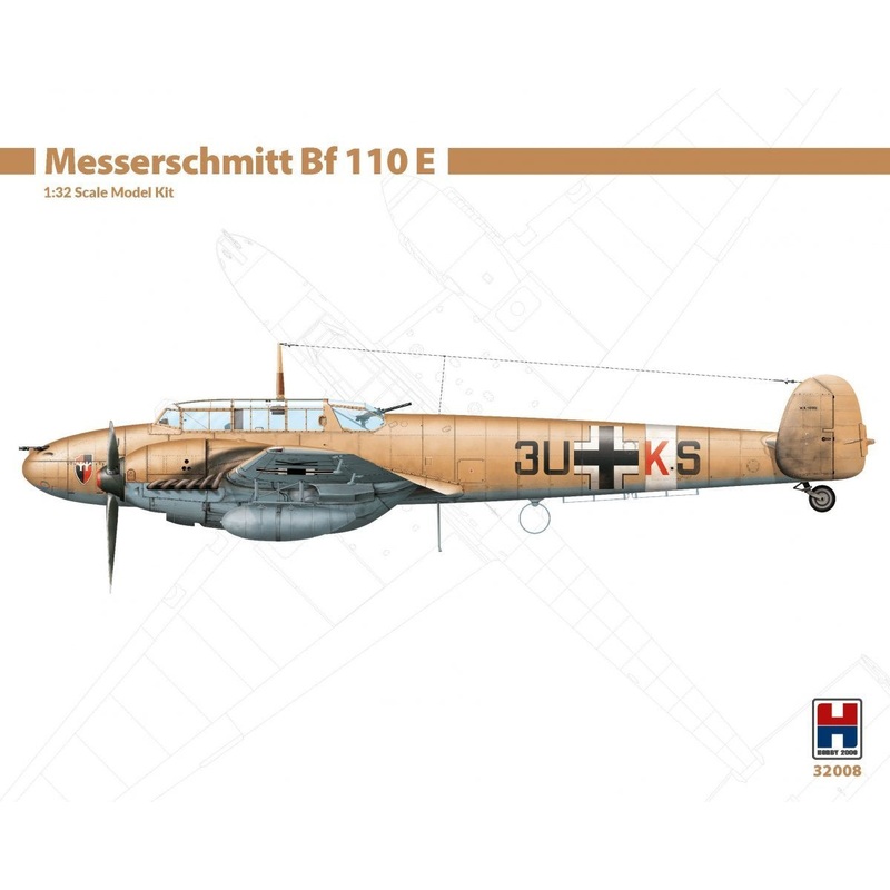 Hobby 2000 - 1/32 Messerschmitt Bf 110 E