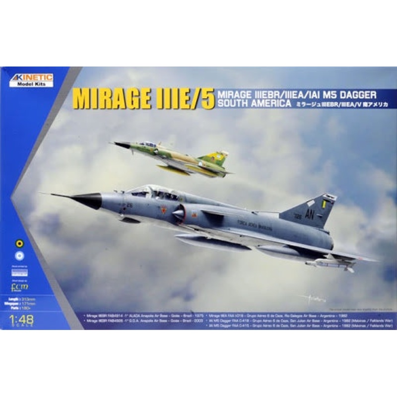 Kinetic - 1/48 South American Mirage III E/V