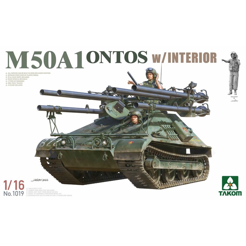 Takom - 1/16 M50A1 ONTOS w/ Interior