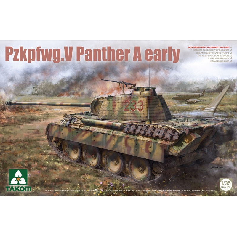 Takom - 1/35 Pzkpfwg.V Panther A Early