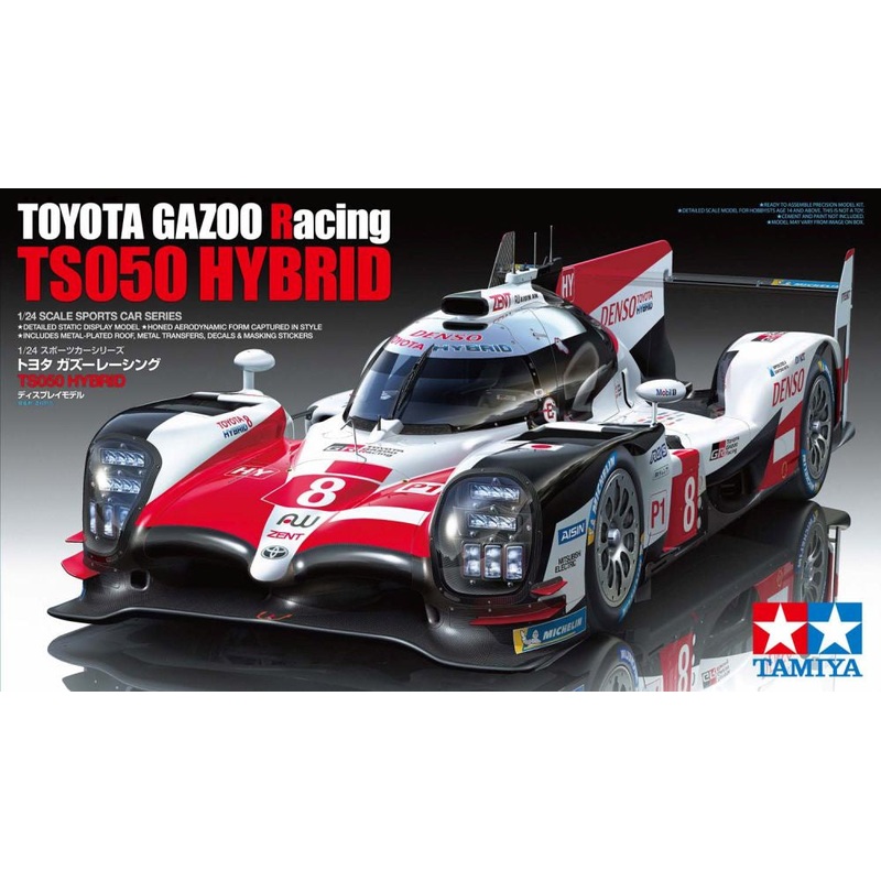 Tamiya - 1/24 Toyota Gazoo Racing TS050 Hybrid