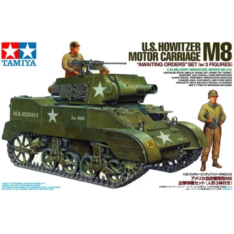 Tamiya - 1/35 US Howitzer Motor Carriage M8