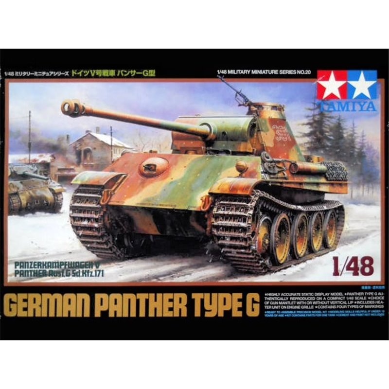 Tamiya - 1/48 German Panther G