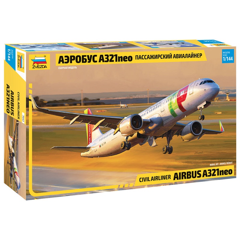 Zvezda - 1/144 Airbus A321-Ceo