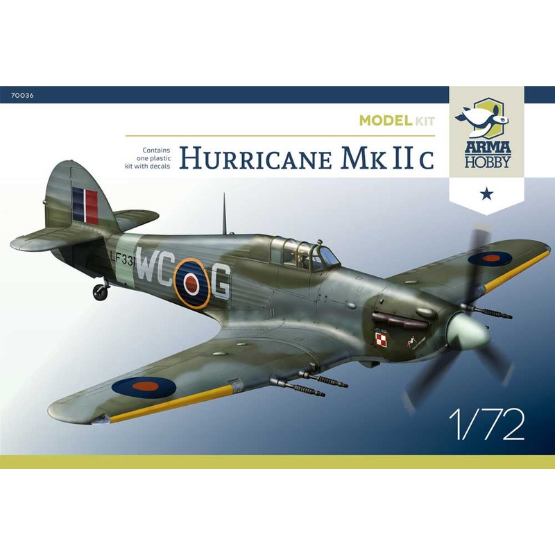 ARMA Hobby - 1/72 Hurricane Mk IIc