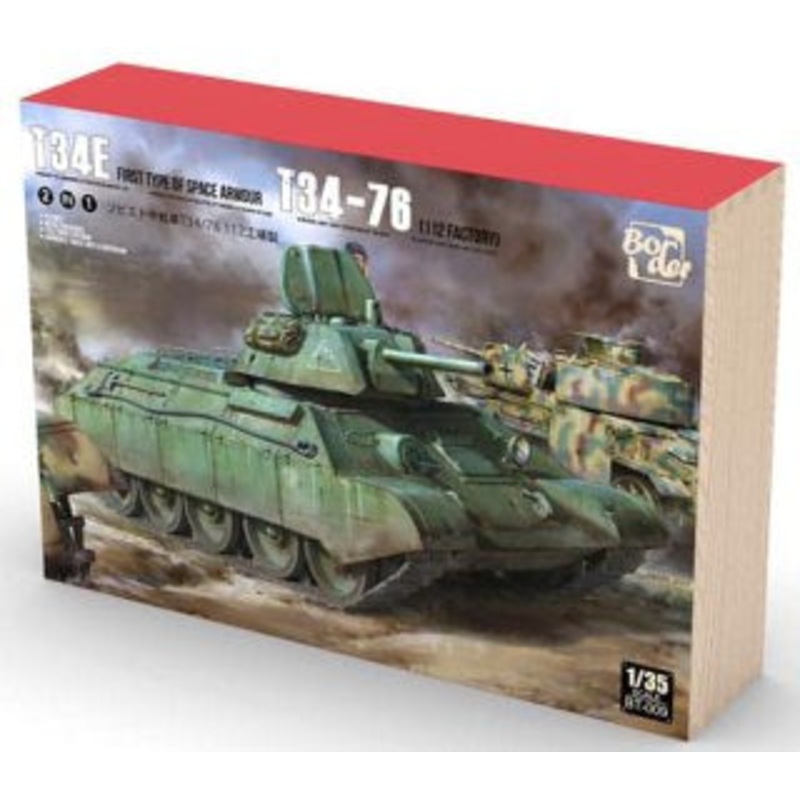 Border Model - 1/35 T-34E & T-34/76 (Factory 112) - 2 in 1 (LTD Edt)