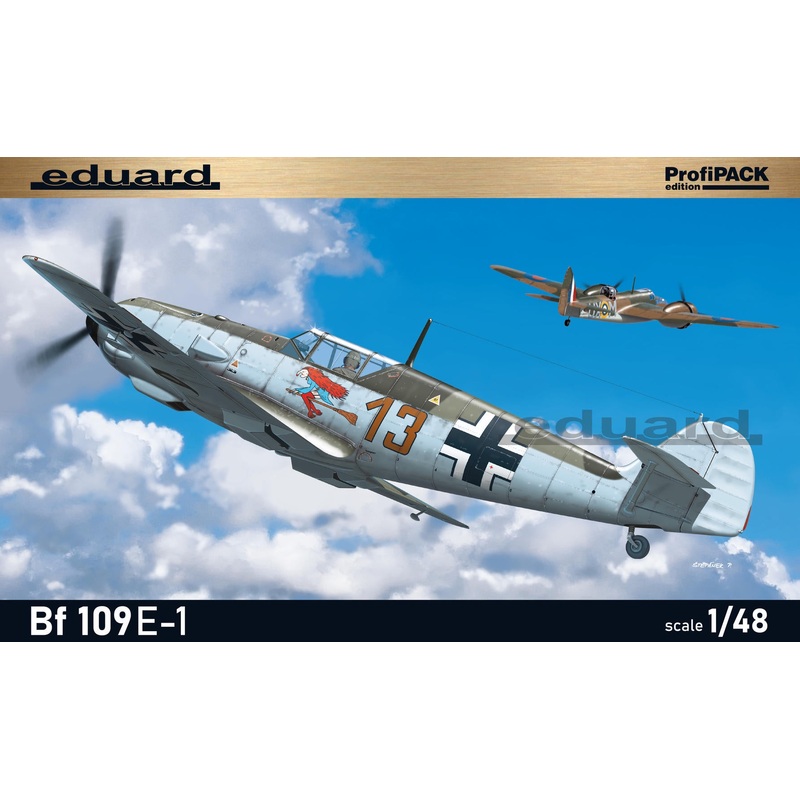 Eduard - 1/48 Bf 109E-1 (ProfiPack)