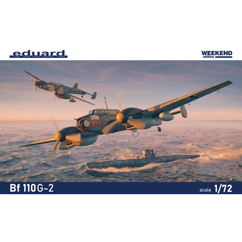 Eduard - 1/72 Bf 110G-2 (Weekend Edition) 7468