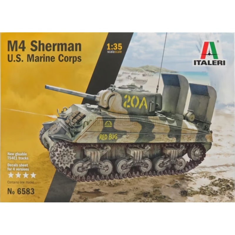 Italeri - 1/35 M4 Sherman U.S. Marine Corps