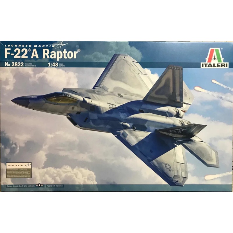 Italeri - 1/48 Lockheed Martin F-22A Raptor