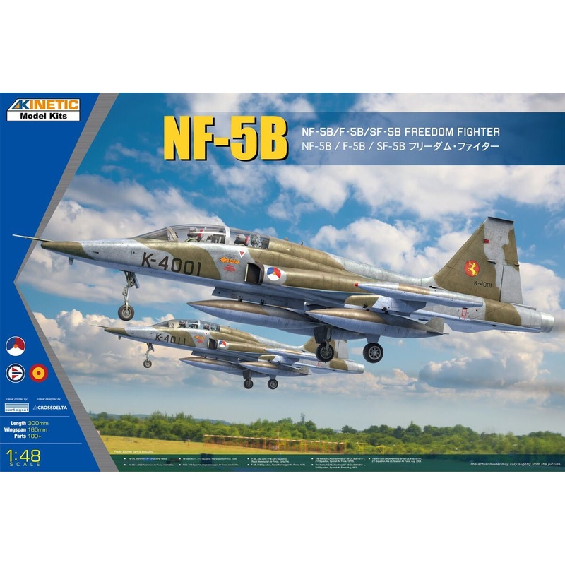 Kinetic - 1/48 NF-5B Freedom Fighter II (Europe Edition)