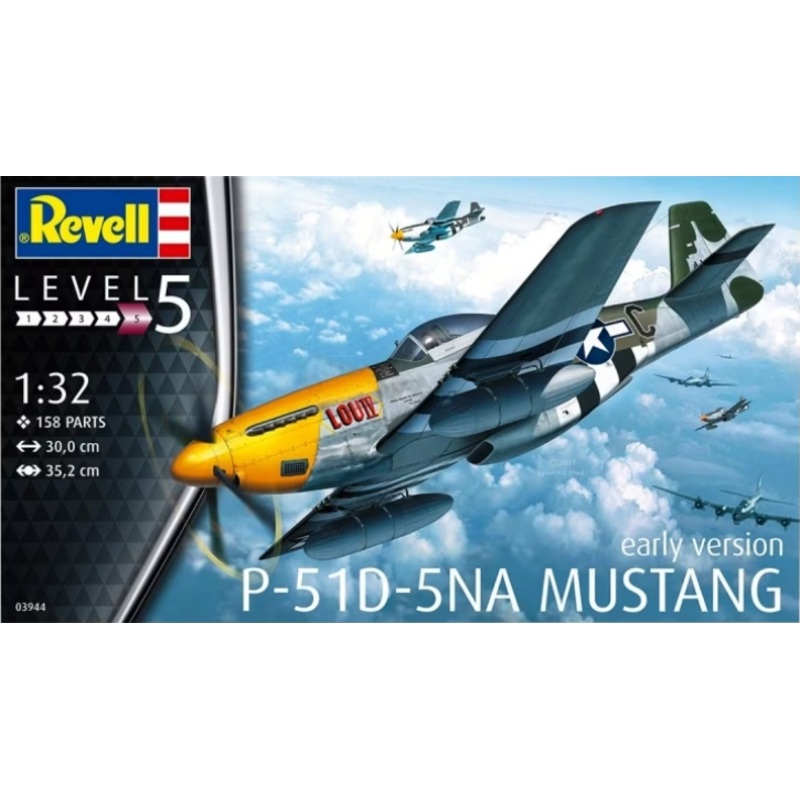 Revell - 1/32 P-51D-5NA Mustang (early version)