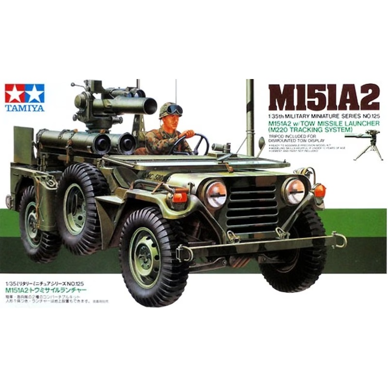Tamiya - 1/35 US M151A2 w/TOW Missile