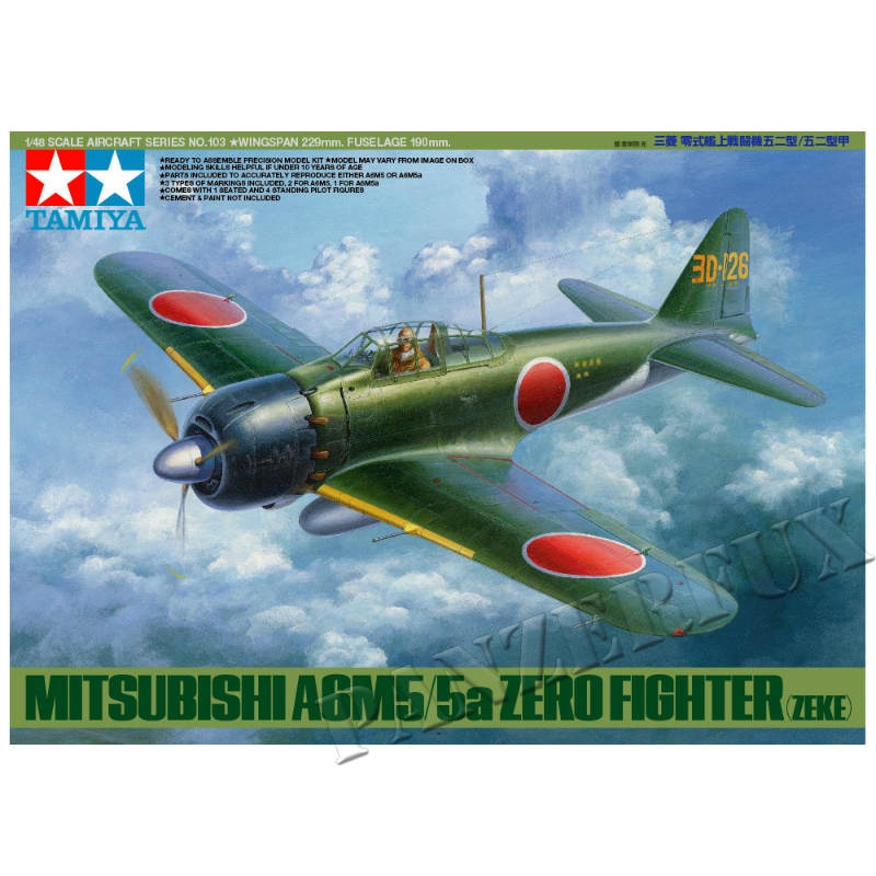 Tamiya - 1/48 A6M5 / 5a Zero (Zeke)