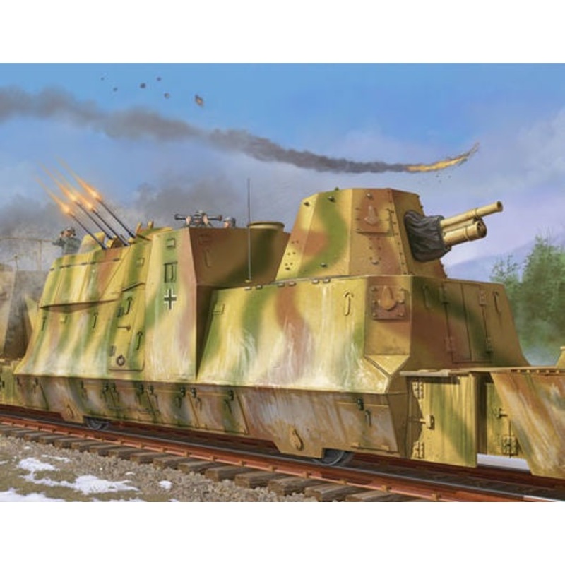 Trumpeter - 1/35 Kanonen und Flakwagen