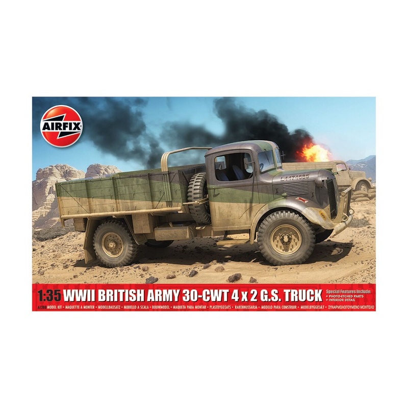 Airfix - 1/35 WWII British Army 30-CWT 4x2 GS Truck
