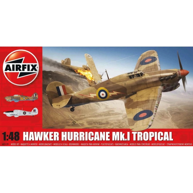 Airfix - 1/48 Hurricane Mk1 - Tropical