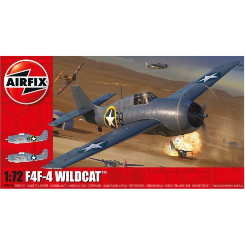 Airfix - 1/72 Grumman F4F-4 Wildcat