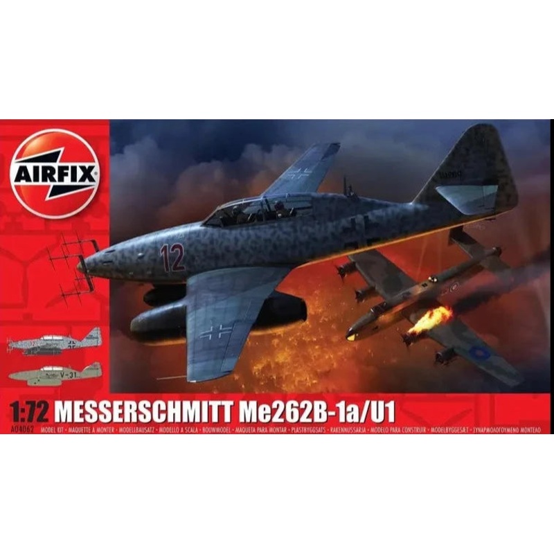 Airfix - 1/72 Messerschmitt Me 262B-1a