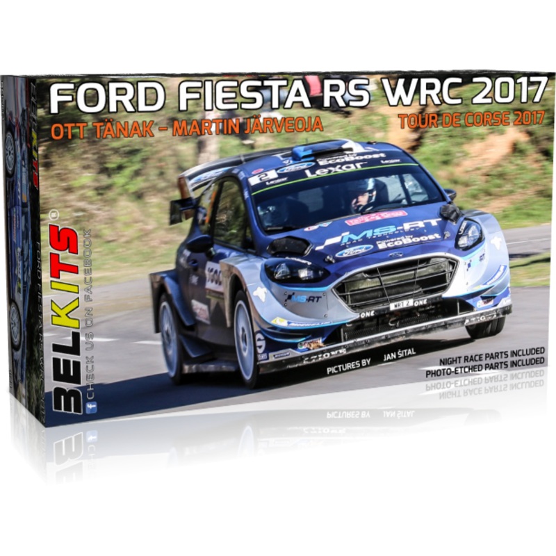 Belkits - 1/24 Ford Fiesta RS WRC -2017 Tour de Corse