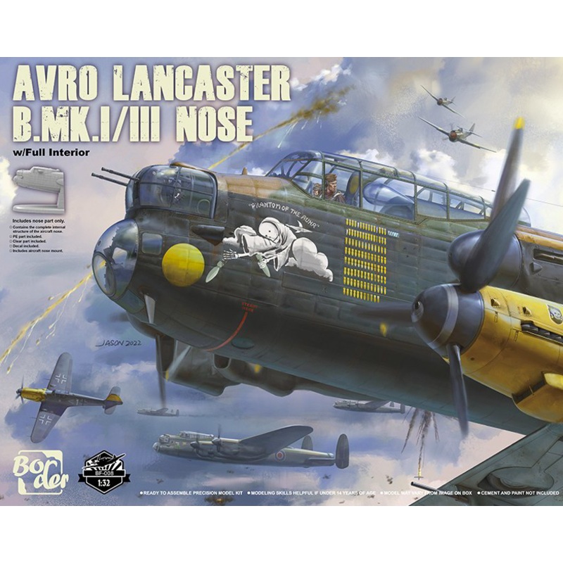 Border Model - 1/32 Avro Lancaster B.Mk.I/III (Nose Only)