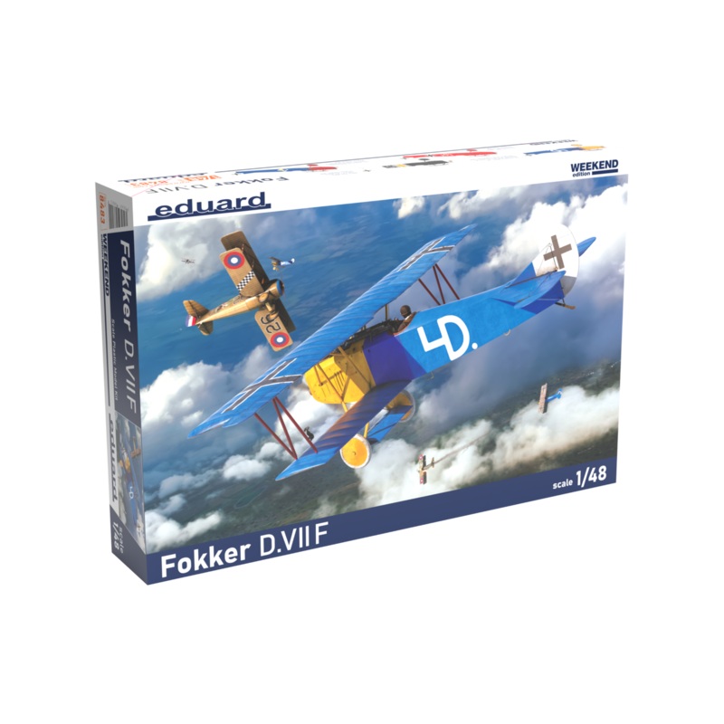 Eduard - 1/48 Fokker D.VIIF (Weekend edition) 8483