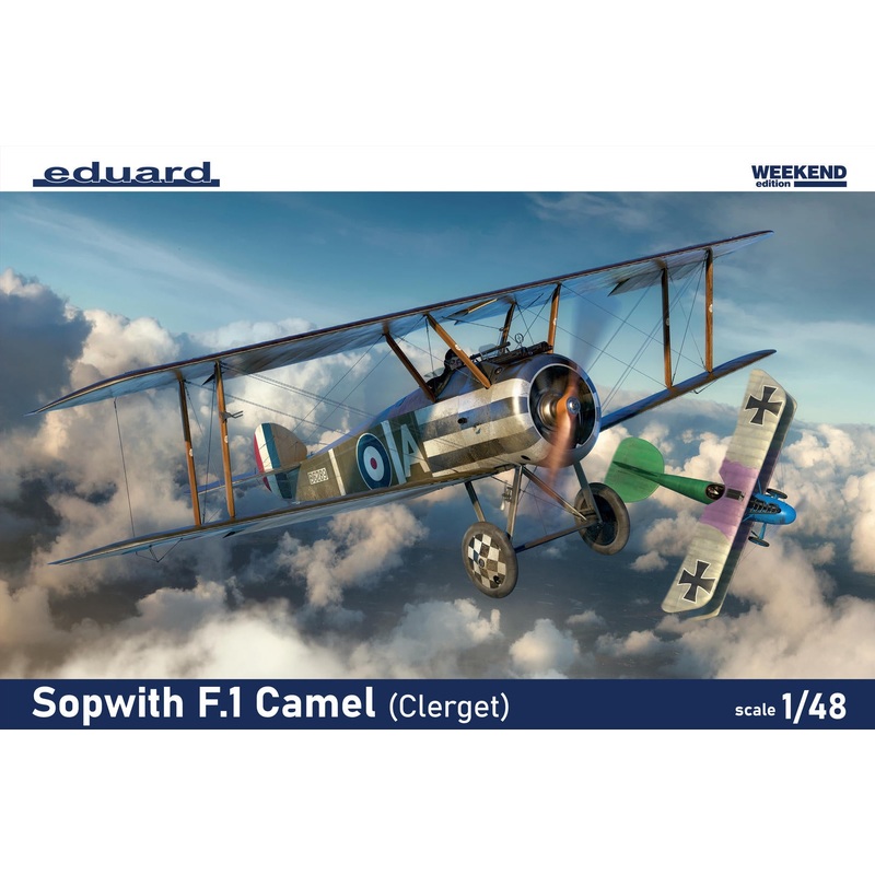 Eduard - 1/48 Sopwith F.1 Camel (Clerget) (Weekend ED.)