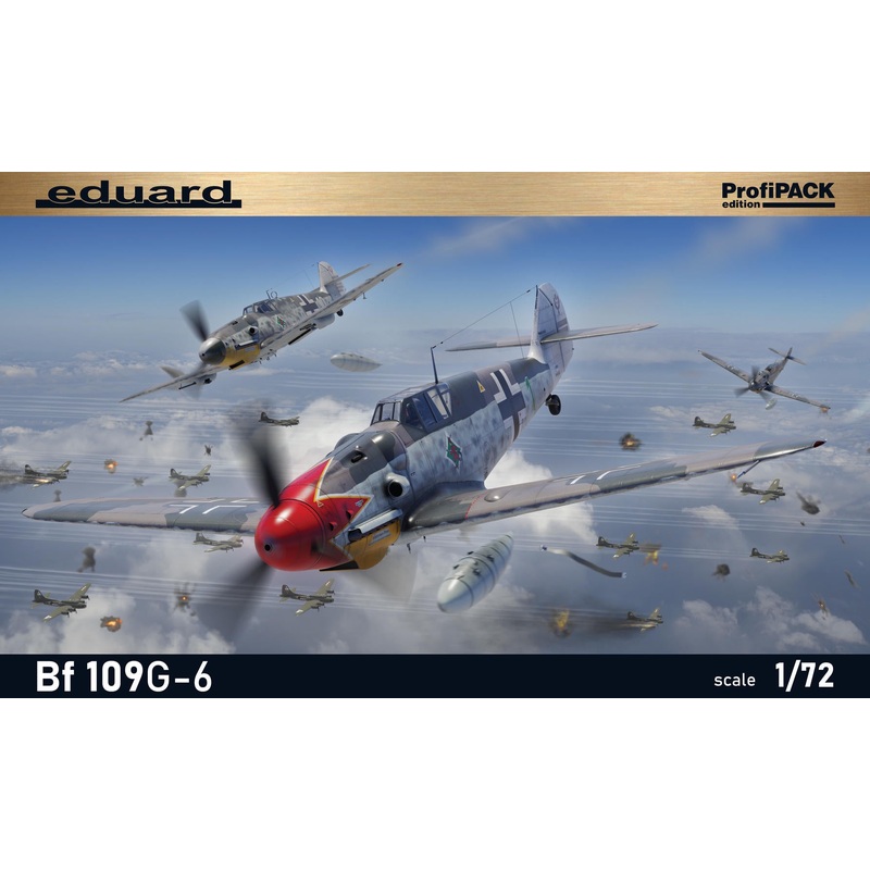 Eduard - 1/72 Bf 109G-6 (ProfiPack) 70159