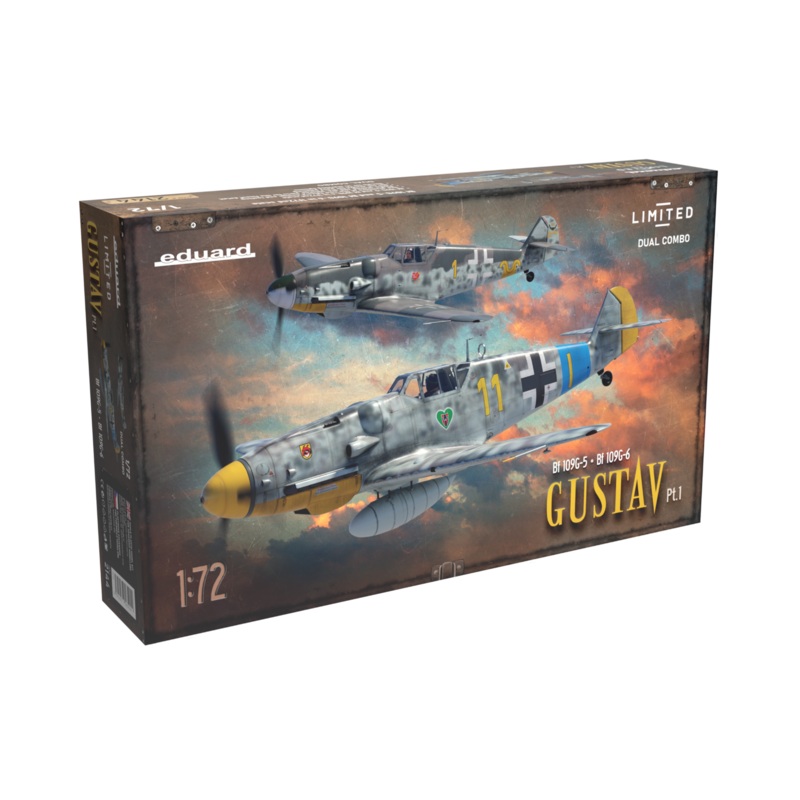 Eduard - 1/72 Gustav Pt.1 (Dual Combo)
