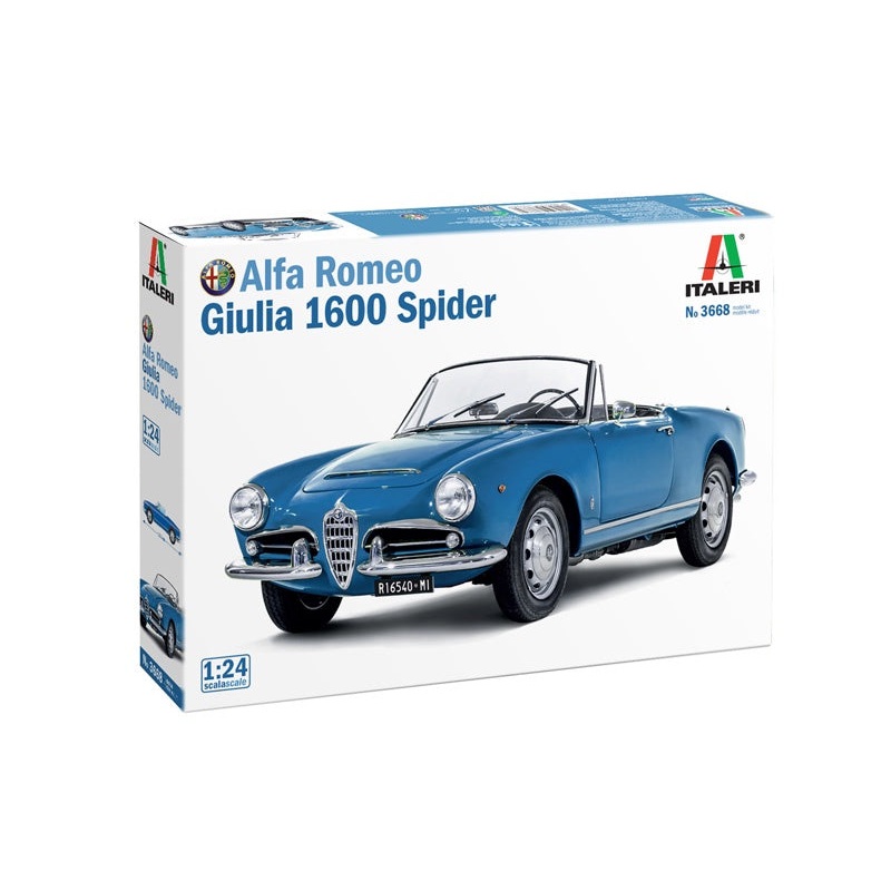 Italeri - 1/24 Alfa Romeo Giulia 1600 Spider