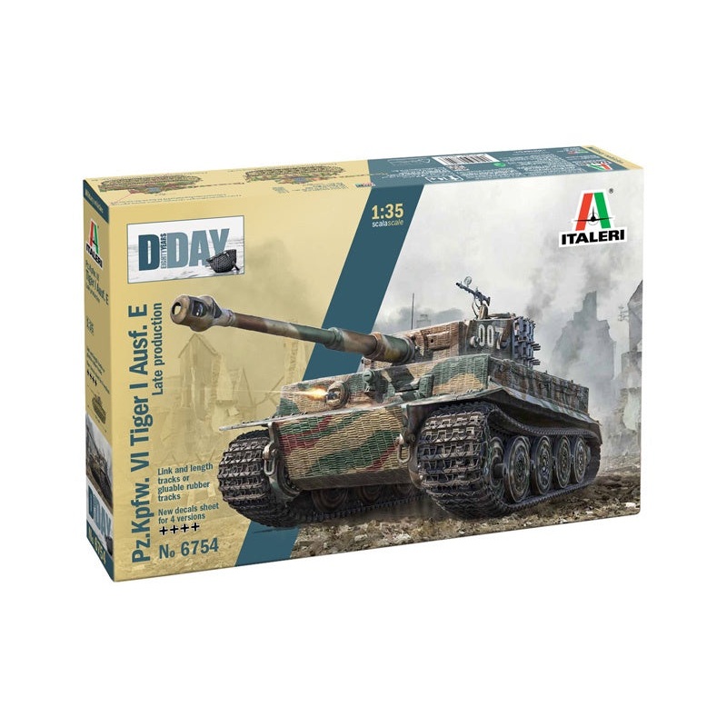 Italeri - 1/35 Pz.Kpfw.VI Tiger I Ausf. E Late-Production